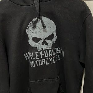 Harley Davidson black hoodie, LA, xl